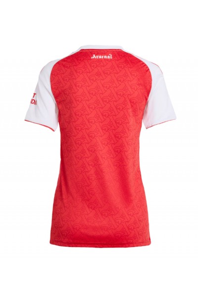 Arsenal Fotballdrakt Hjemme Klær Dame 2025-26 Korte ermer Arsenal Fotballdrakt Hjemme Klær Dame 2025-26 Korte ermer